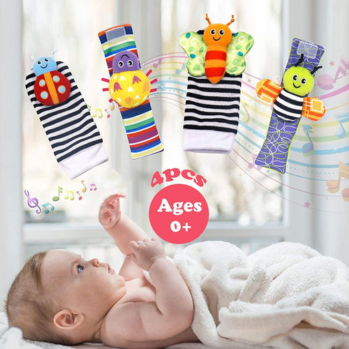 Baby Toys, 17 Pcs Baby Rattles Toys Teething Toys for Babies 12-18 Months, Early Development Learning Toy Newborn Toy Baby Boy Girl Birthday Gifts